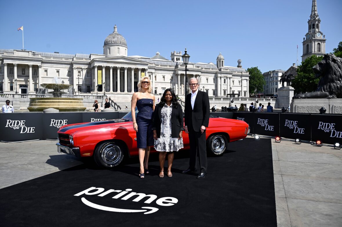 Hannah Waddingham e Octavia Spencer na fotochamada Ride or Die