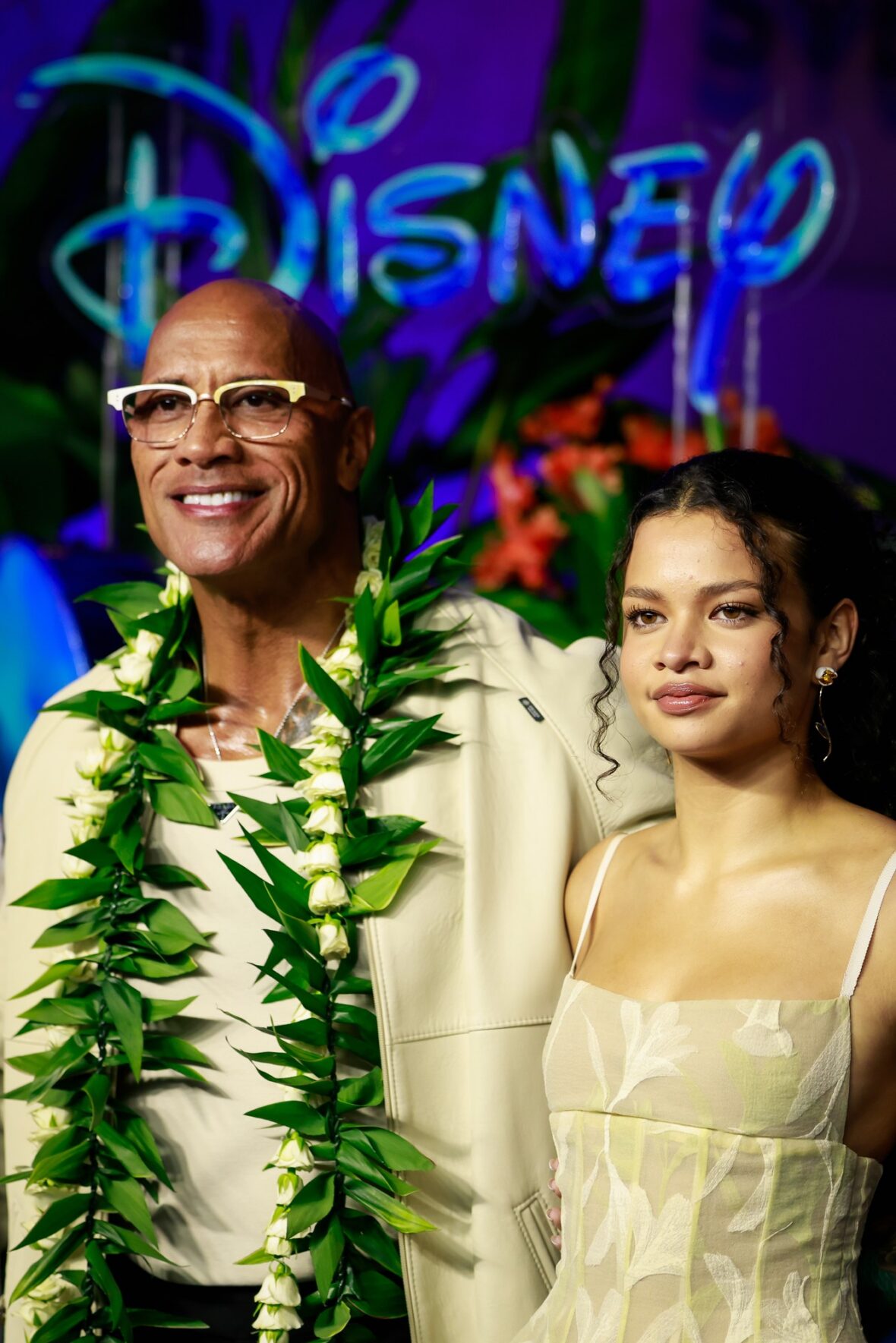 Dwayne Johnson no evento Moana em Sydney