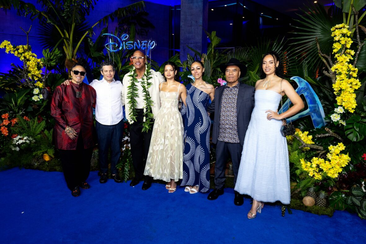 Dwayne Johnson no evento Moana em Sydney