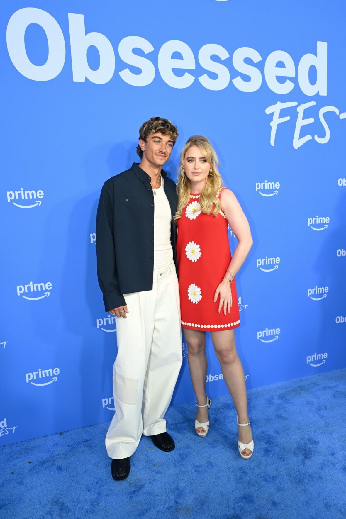 Gavin Casalegno e Kathryn Newton participam do Obsessed Fest