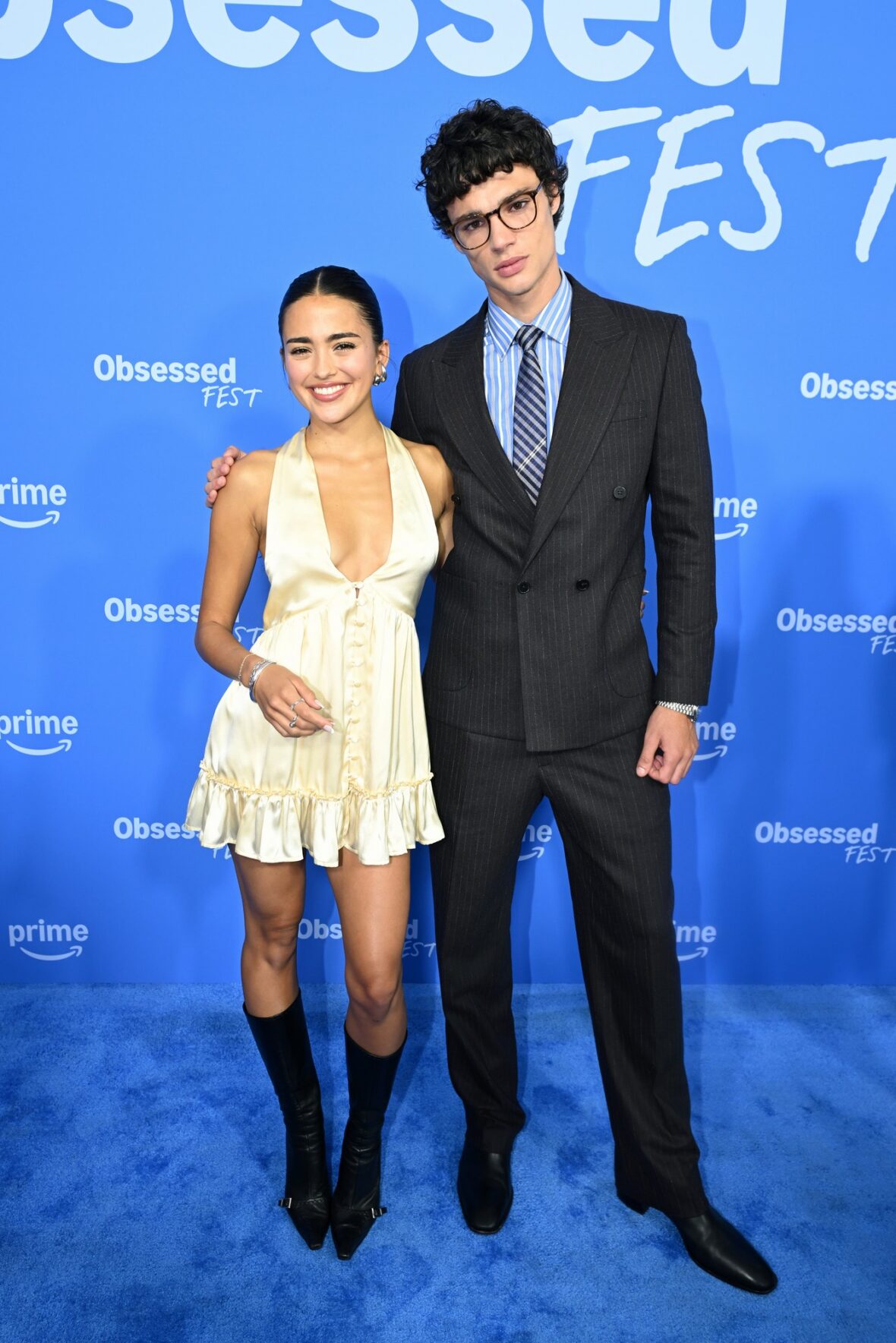 Maia Reficco and Fernando Lindez attend Obsessed Fest