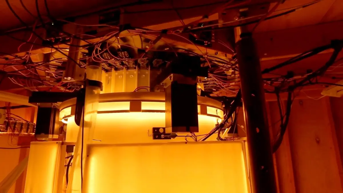 A full view of a Midjourney body scanner