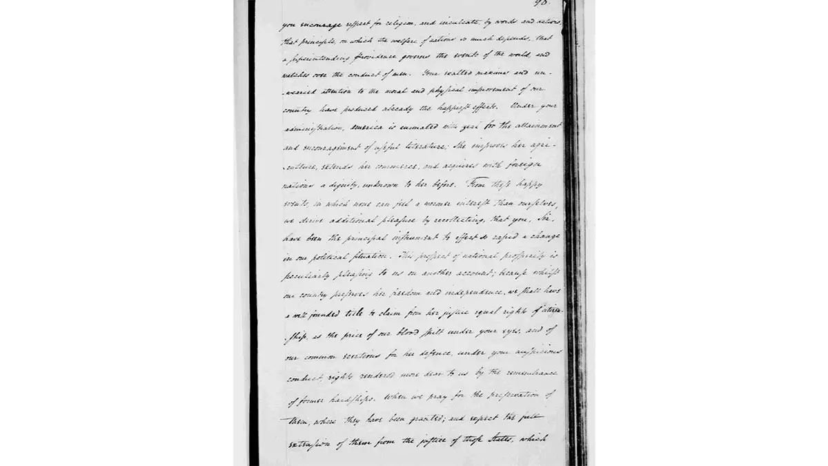 ohn Carroll's March 15, 1790 letter to President George Washington