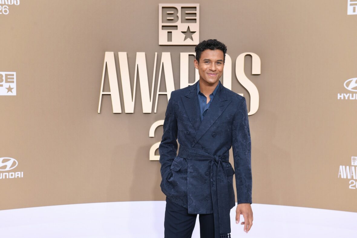 Jaafar Jackson e Nia Long no BET Awards