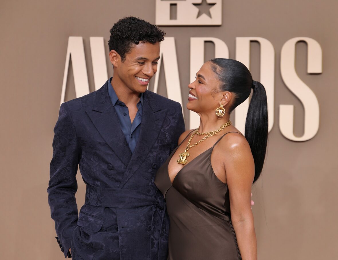 Jaafar Jackson e Nia Long no BET Awards