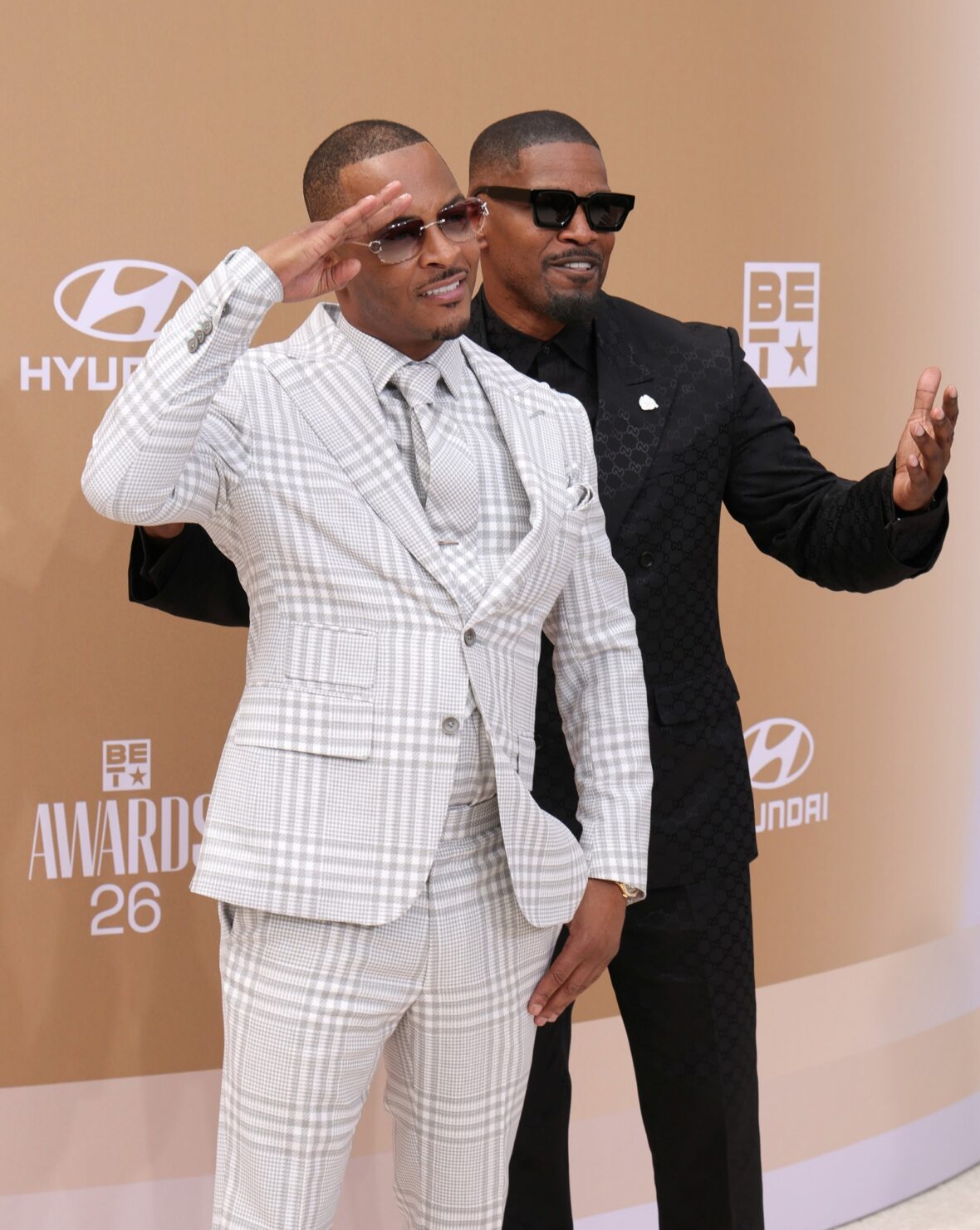 Jamie Foxx chega ao BET Awards