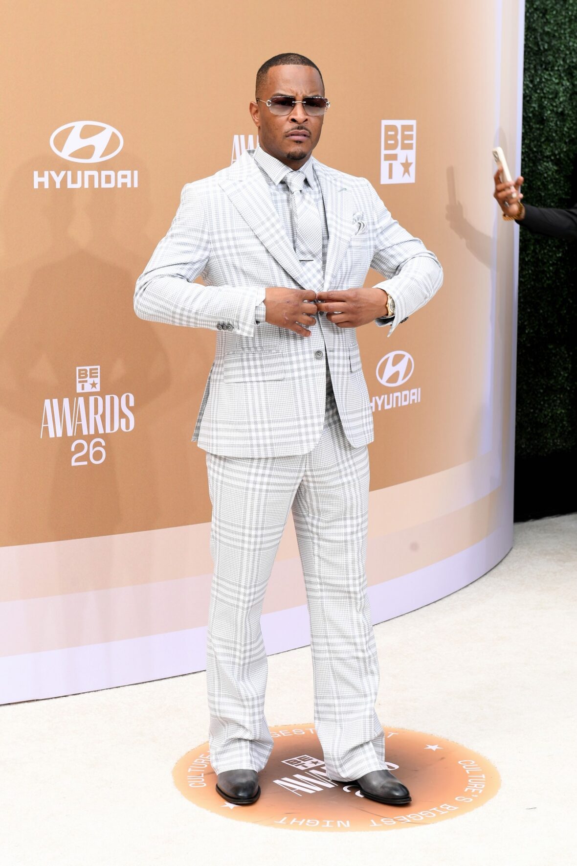 Jamie Foxx chega ao BET Awards