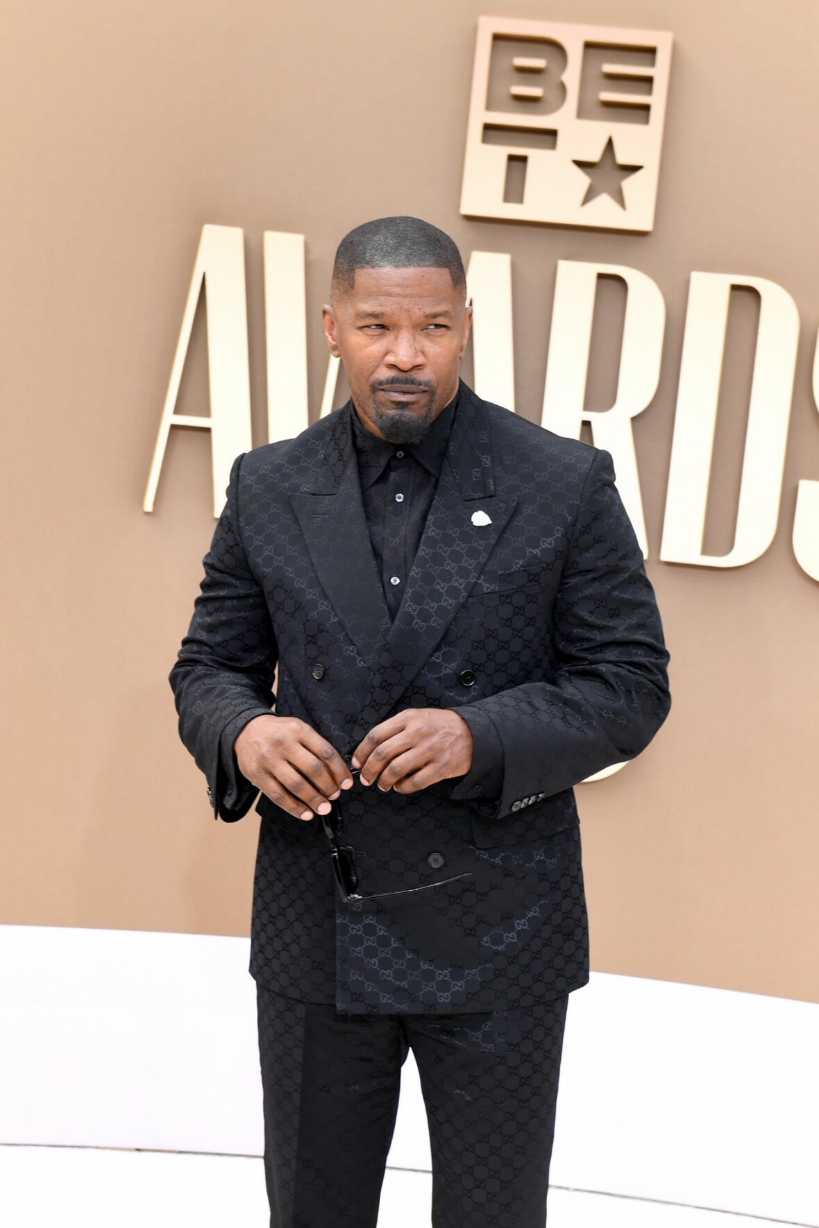 Jamie Foxx chega ao BET Awards