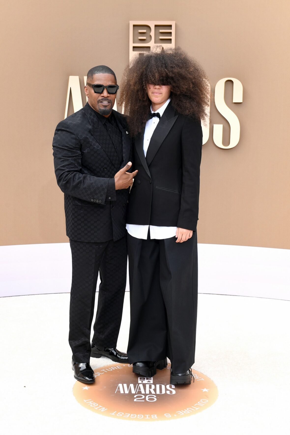 Jamie Foxx chega ao BET Awards