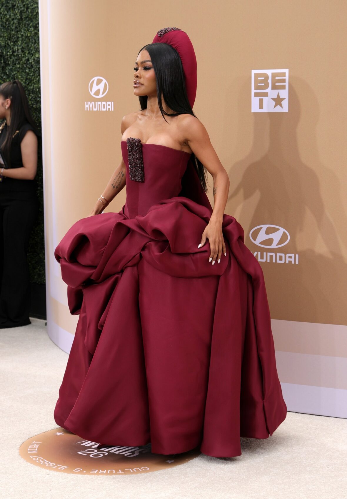 Teyana Taylor chega ao BET Awards 2026