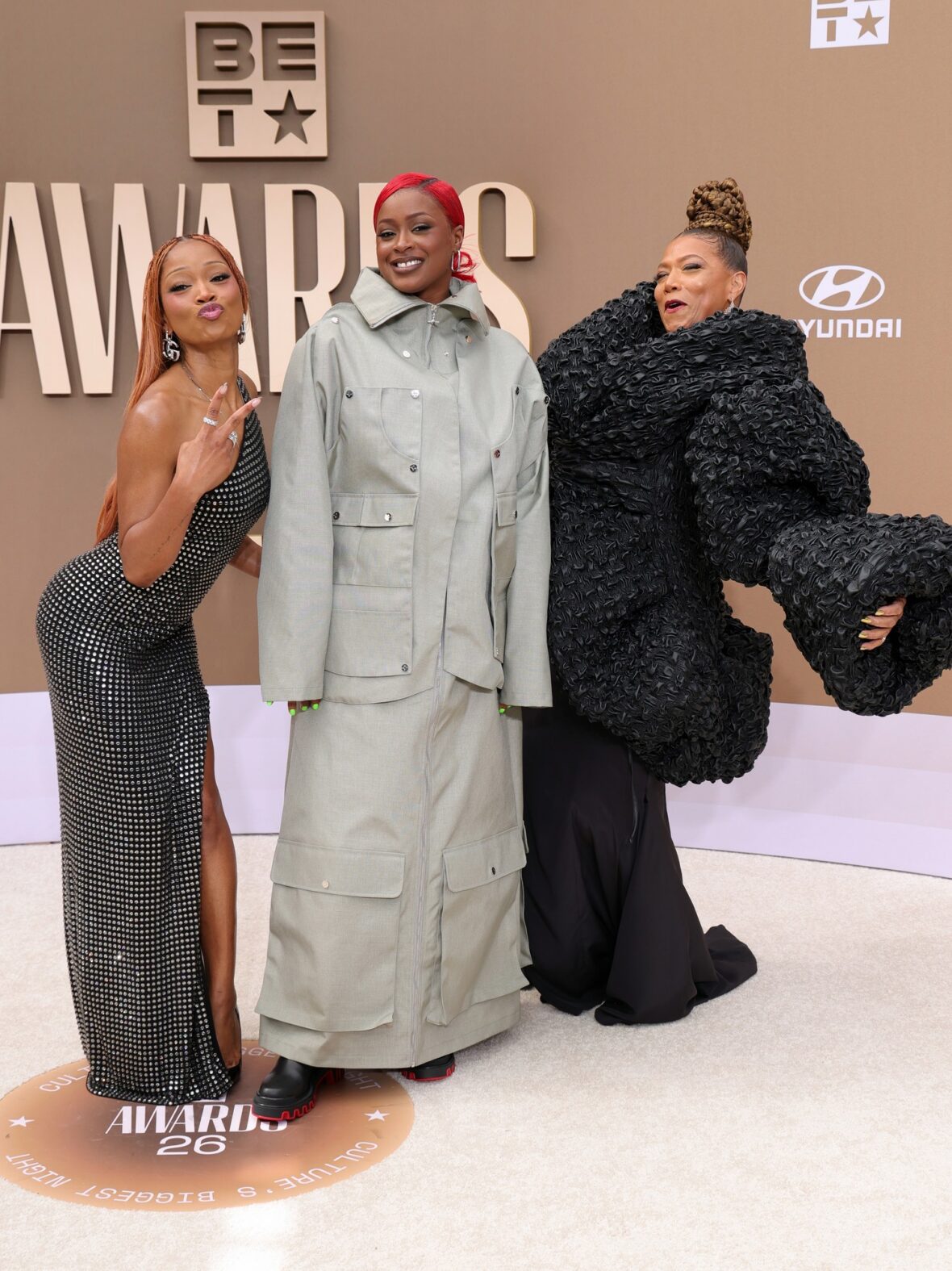 Keke Palmer, Tierra Whack e Queen Latifah chegam ao BET Awards 2026