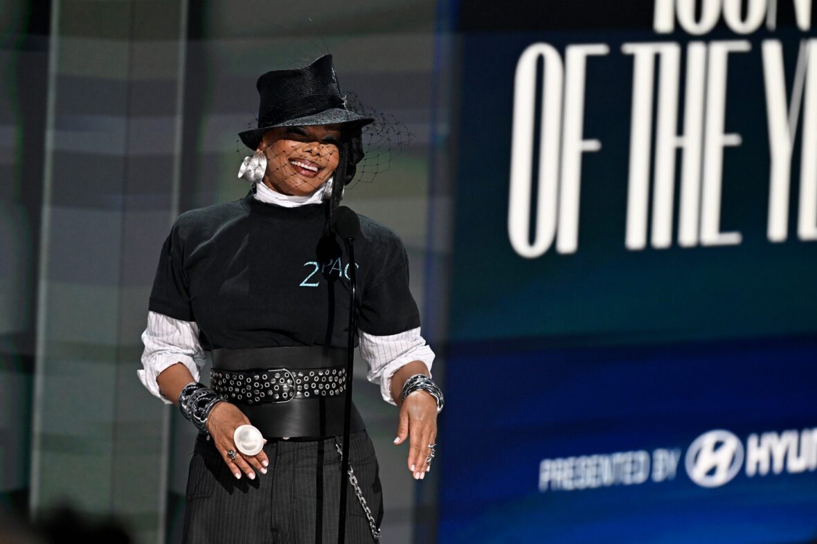 Janet Jackson no palco do BET Awards 2026