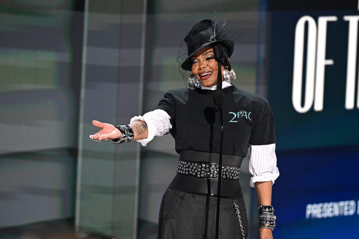 Janet Jackson no palco do BET Awards 2026