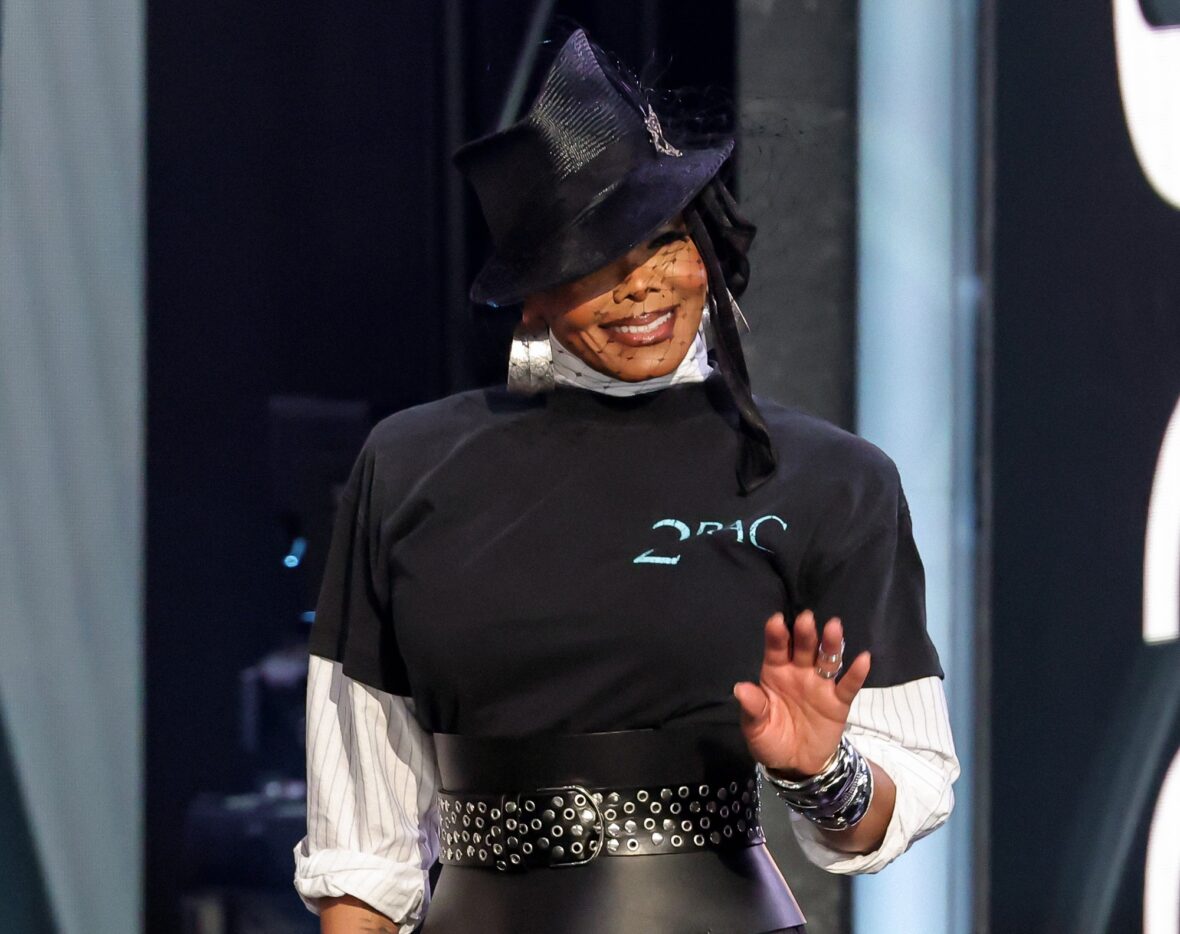 Janet Jackson no palco do BET Awards 2026
