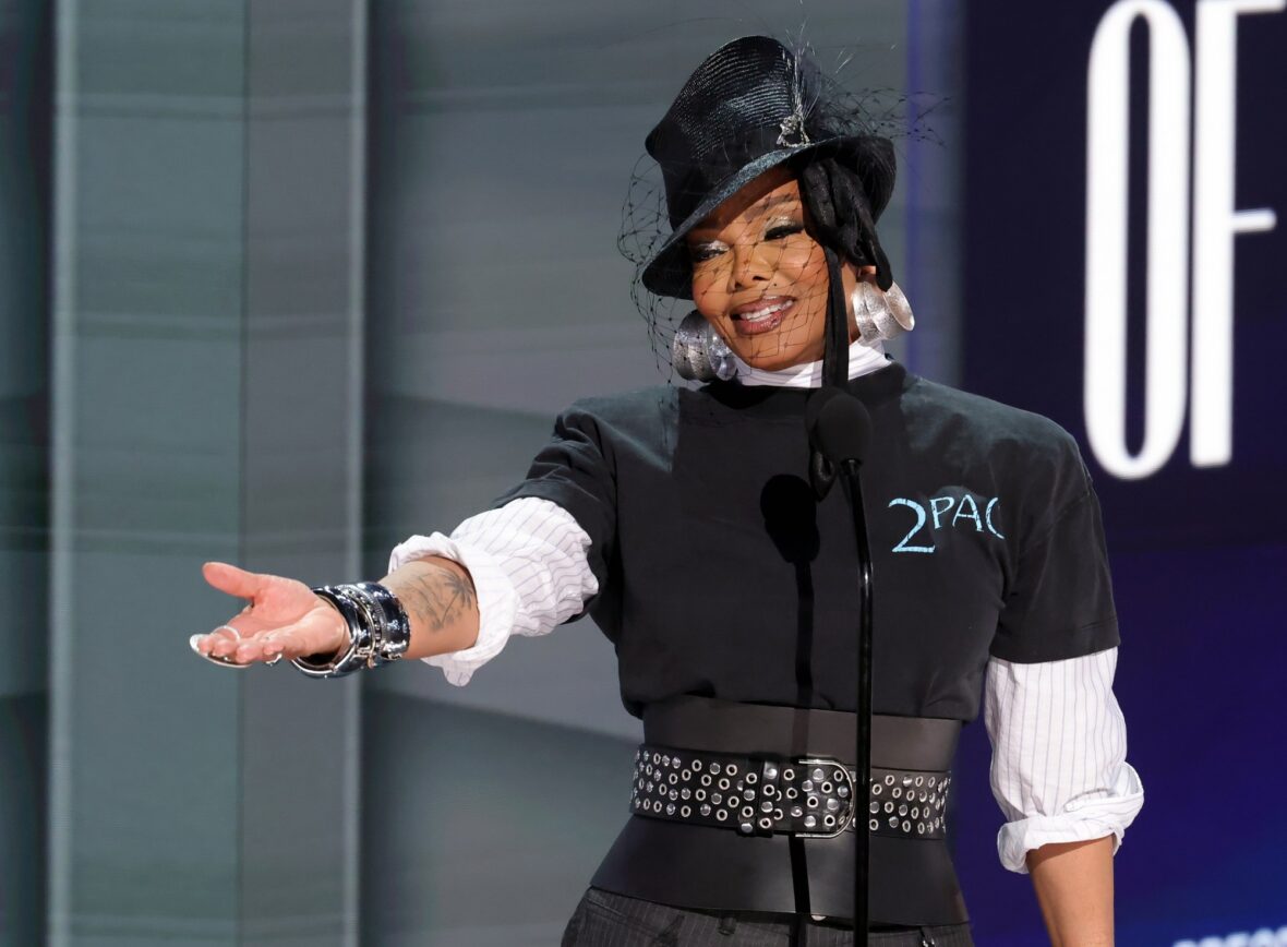 Janet Jackson no palco do BET Awards 2026