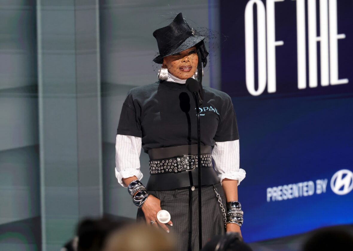 Janet Jackson no palco do BET Awards 2026