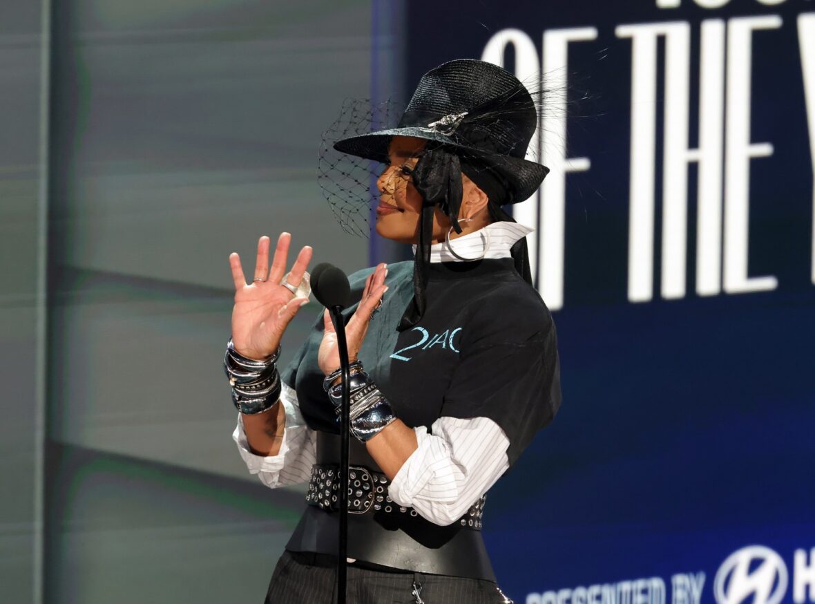 Janet Jackson no palco do BET Awards 2026