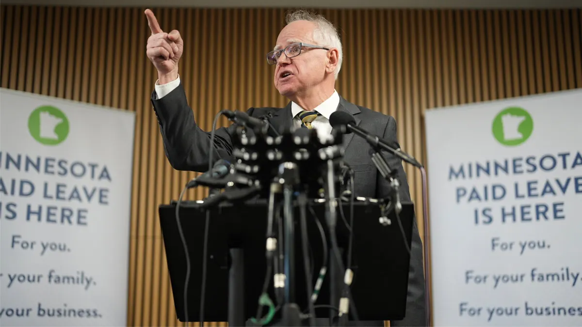 Tim Walz Jan. 6, 2025