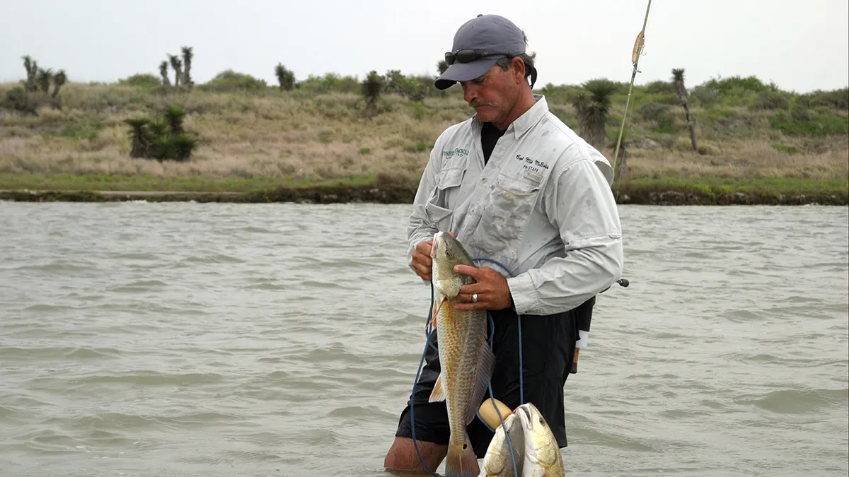 Fishing in Lower Laguna Madre in Texas