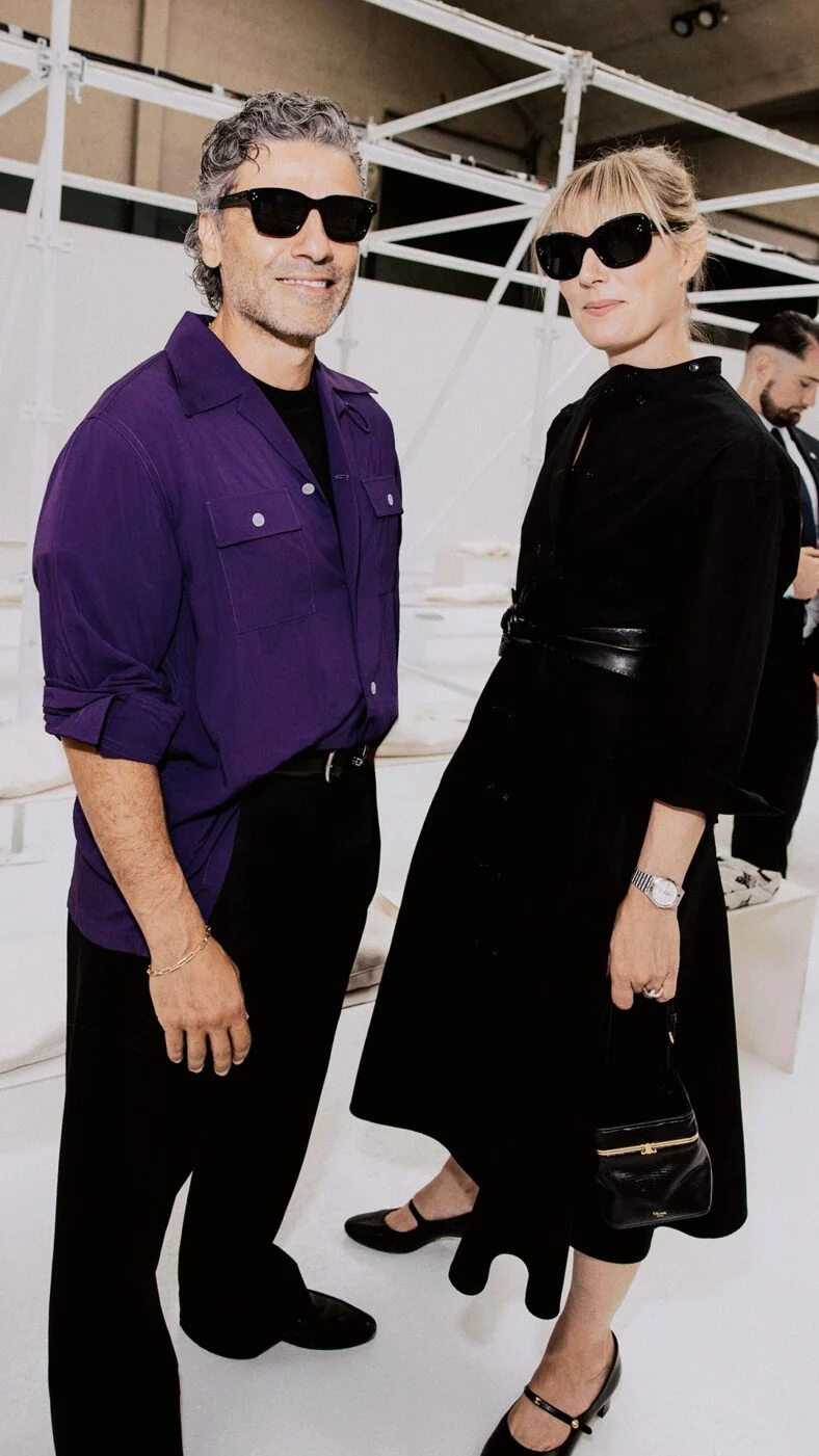 Estrelas no Celine Fashion Show