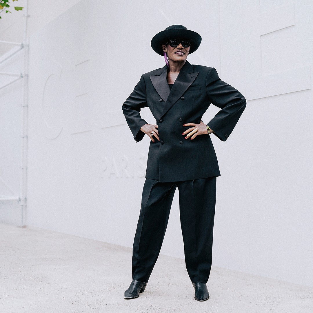 Estrelas no Celine Fashion Show