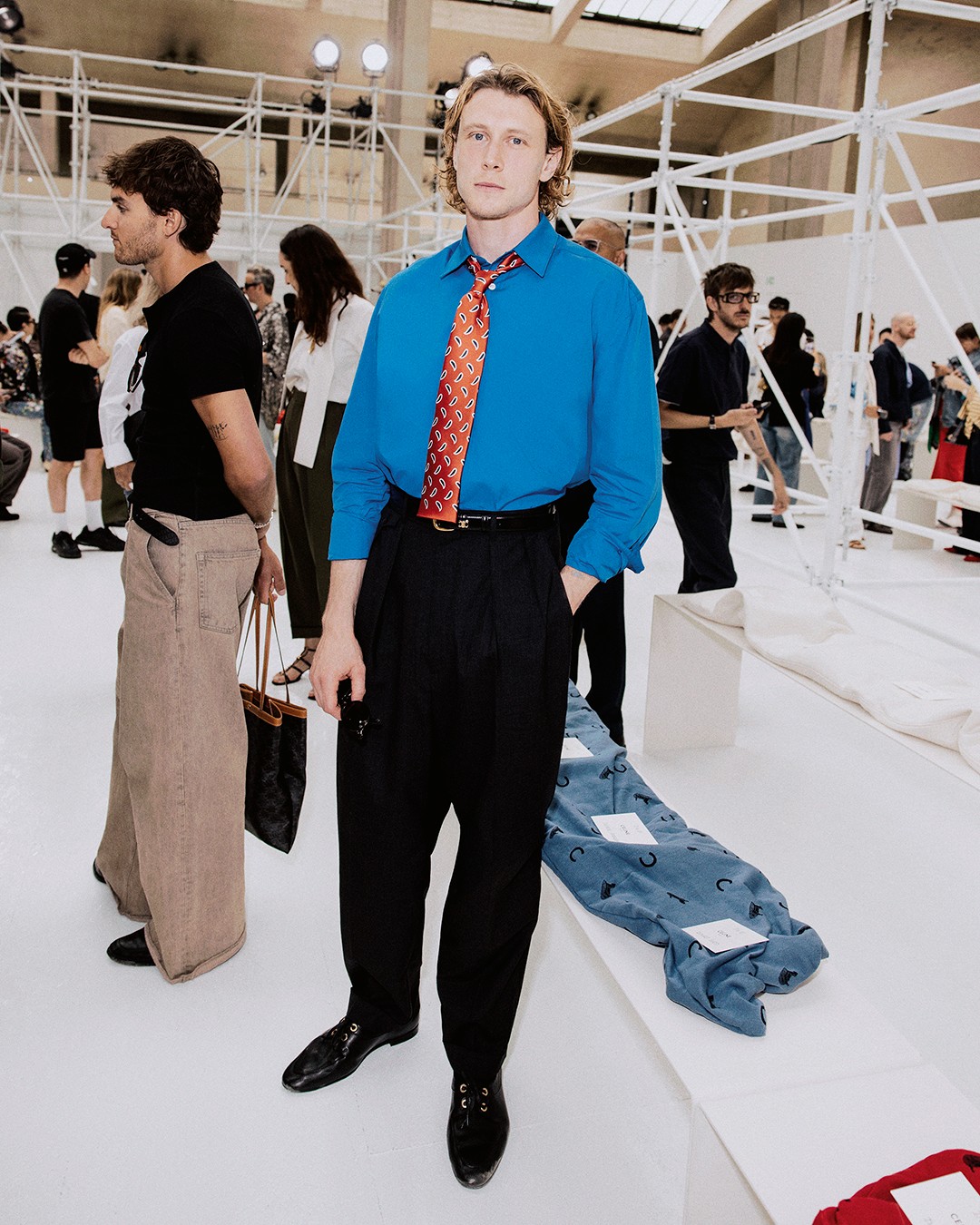 Estrelas no Celine Fashion Show