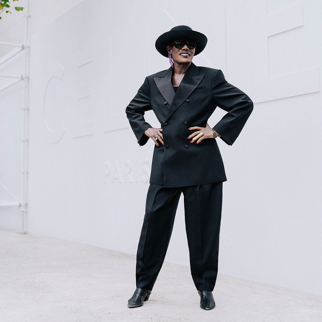 Estrelas no Celine Fashion Show