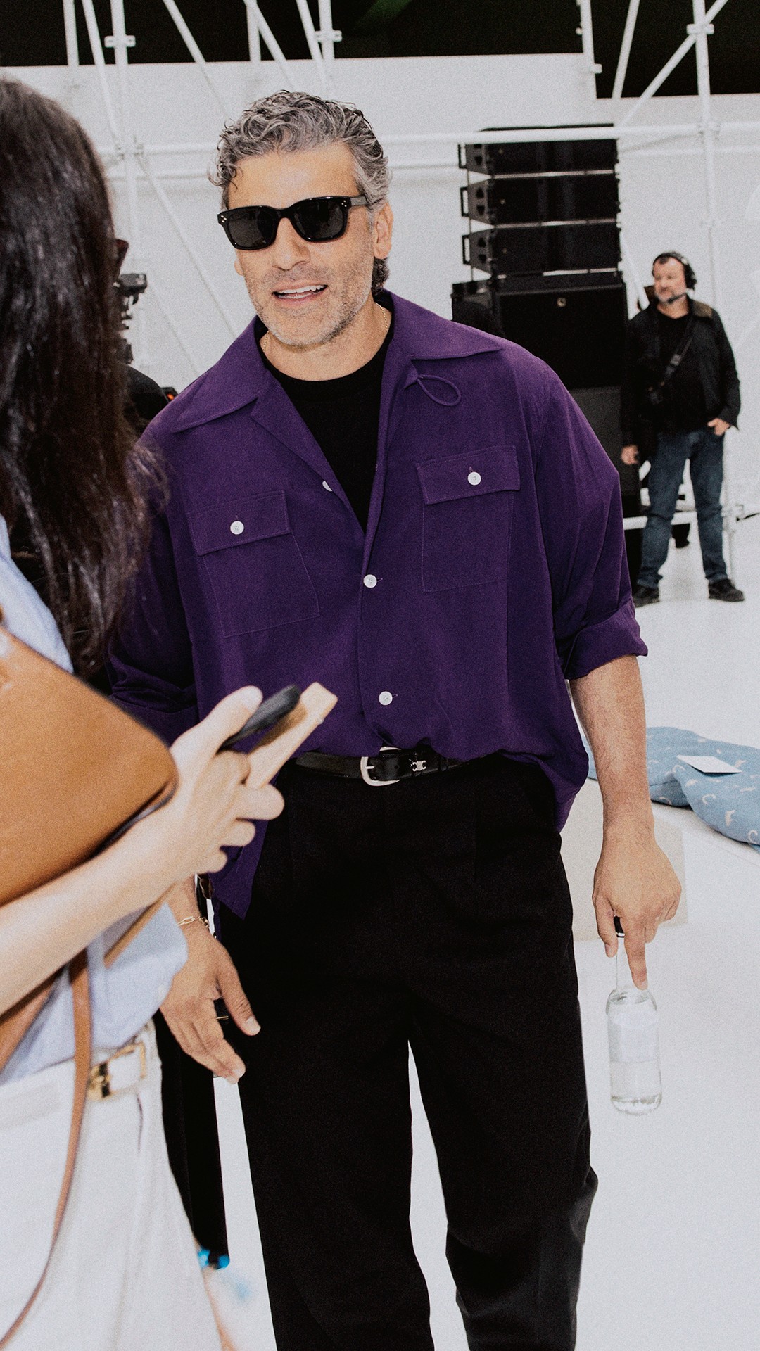 Estrelas no Celine Fashion Show