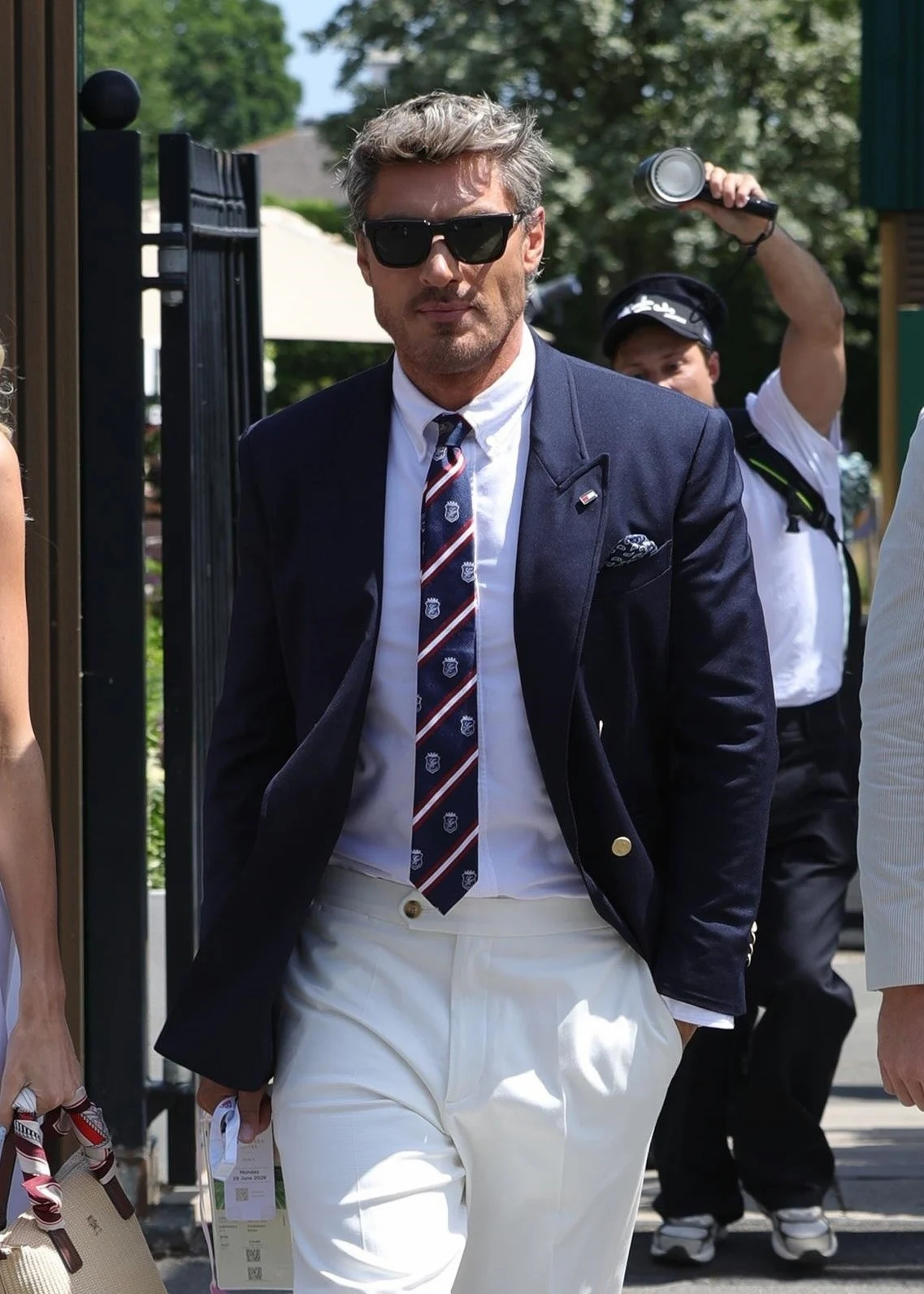Chris Appleton em Wimbledon 2026.
