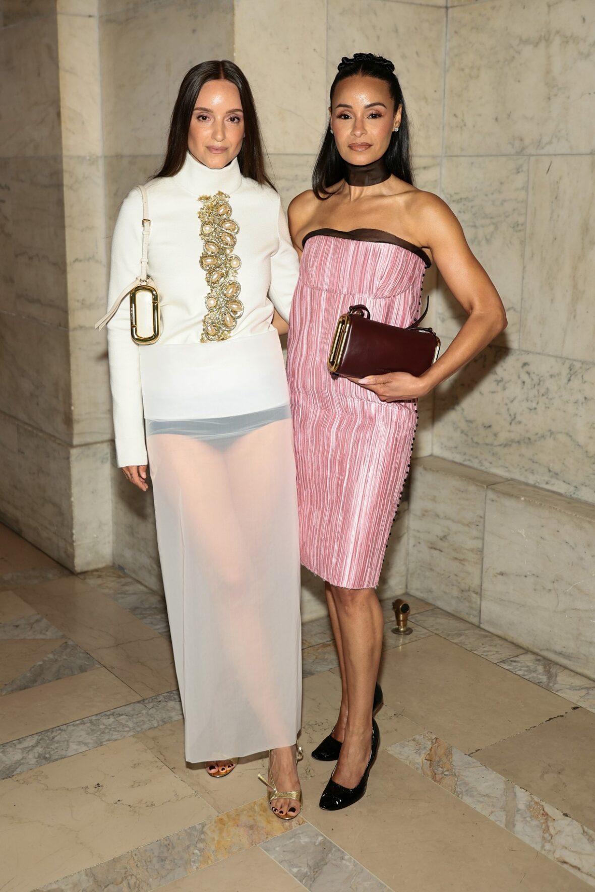 Celebridades no desfile de Marc Jacobs em Nova York