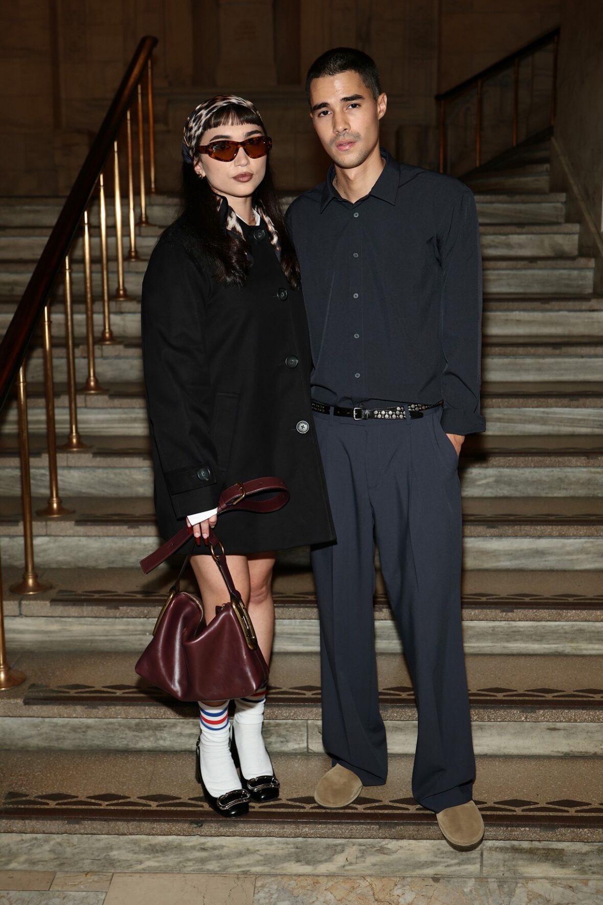 Celebridades no desfile de Marc Jacobs em Nova York