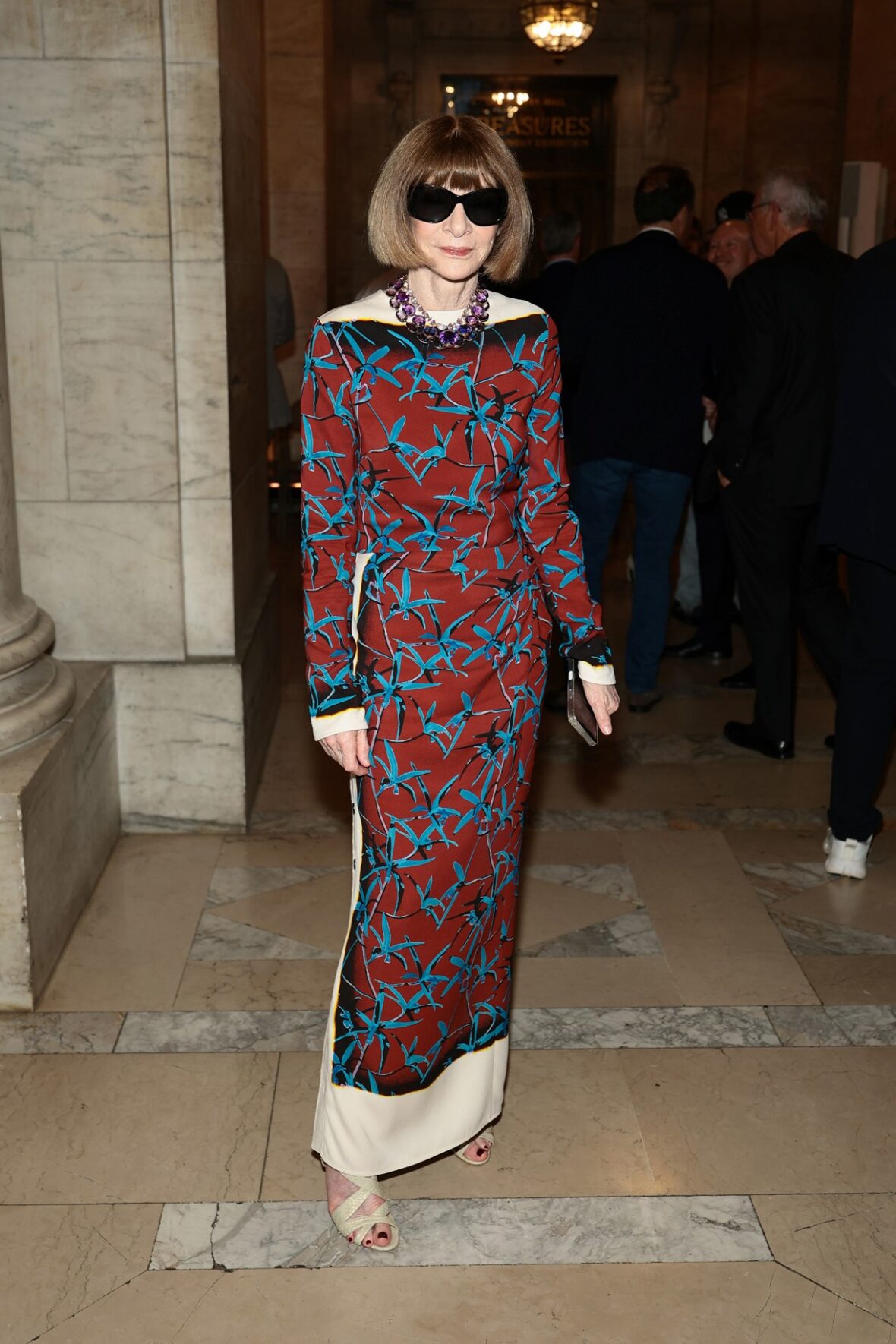 Celebridades no desfile de Marc Jacobs em Nova York