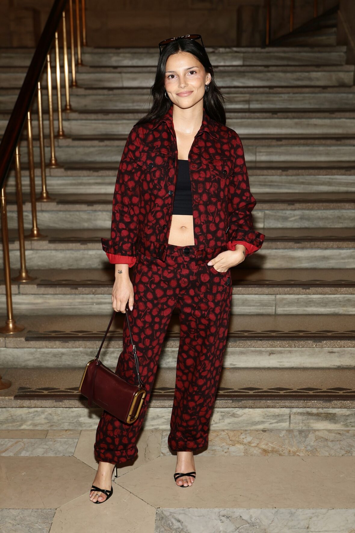 Celebridades no desfile de Marc Jacobs em Nova York