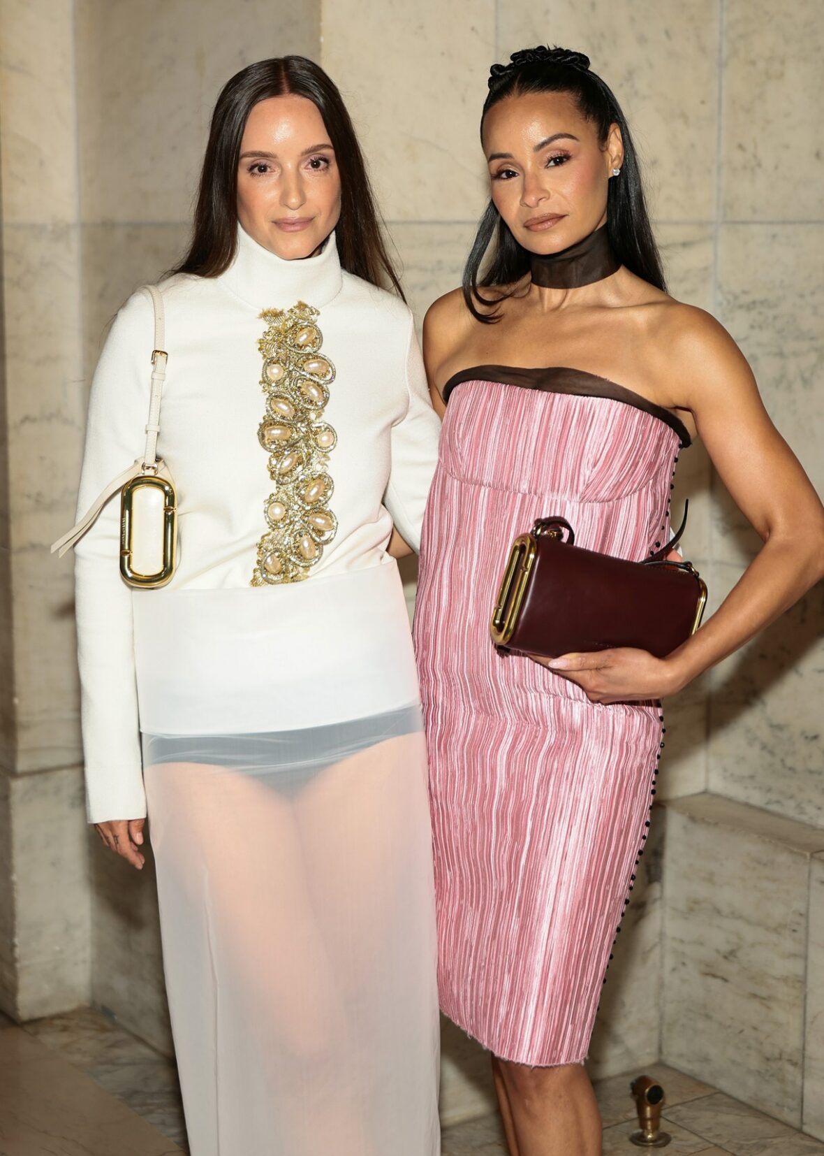 Celebridades no desfile de Marc Jacobs em Nova York