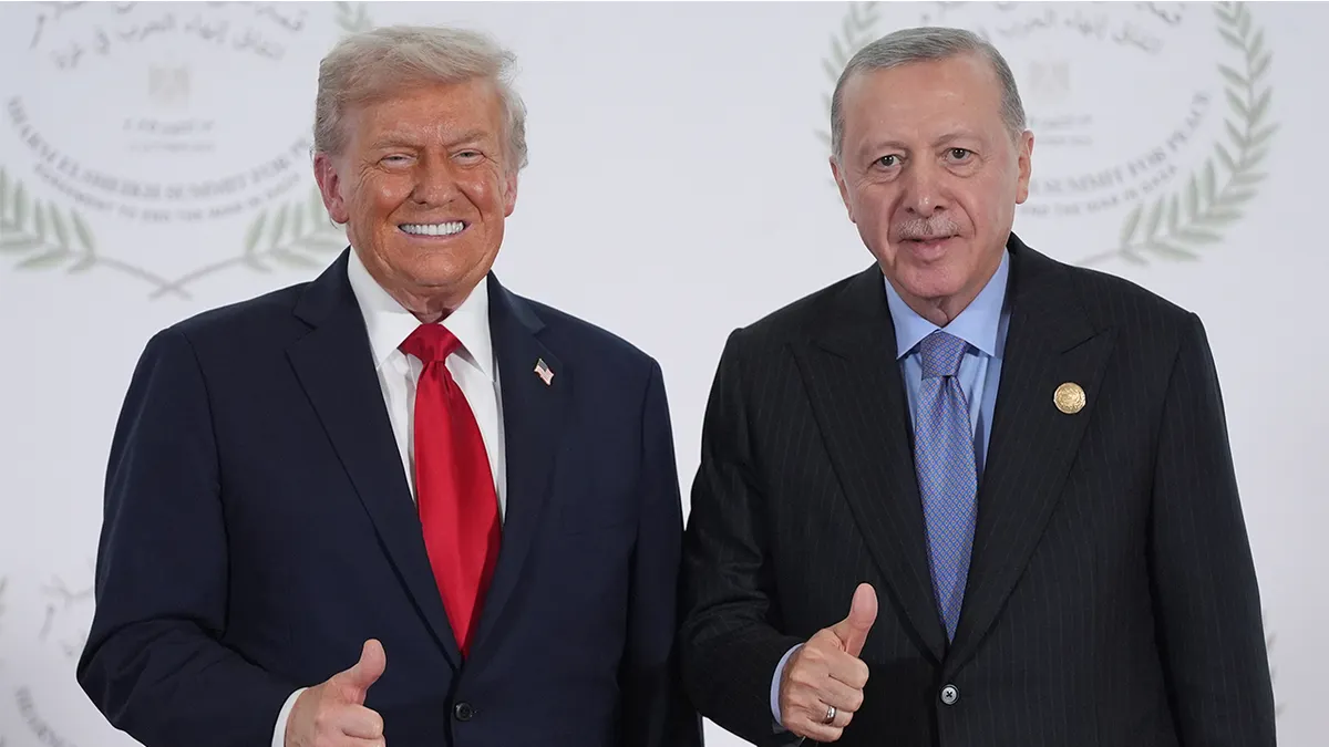 President Donald Trump and Turkey's President Recep Tayyip Erdogan
