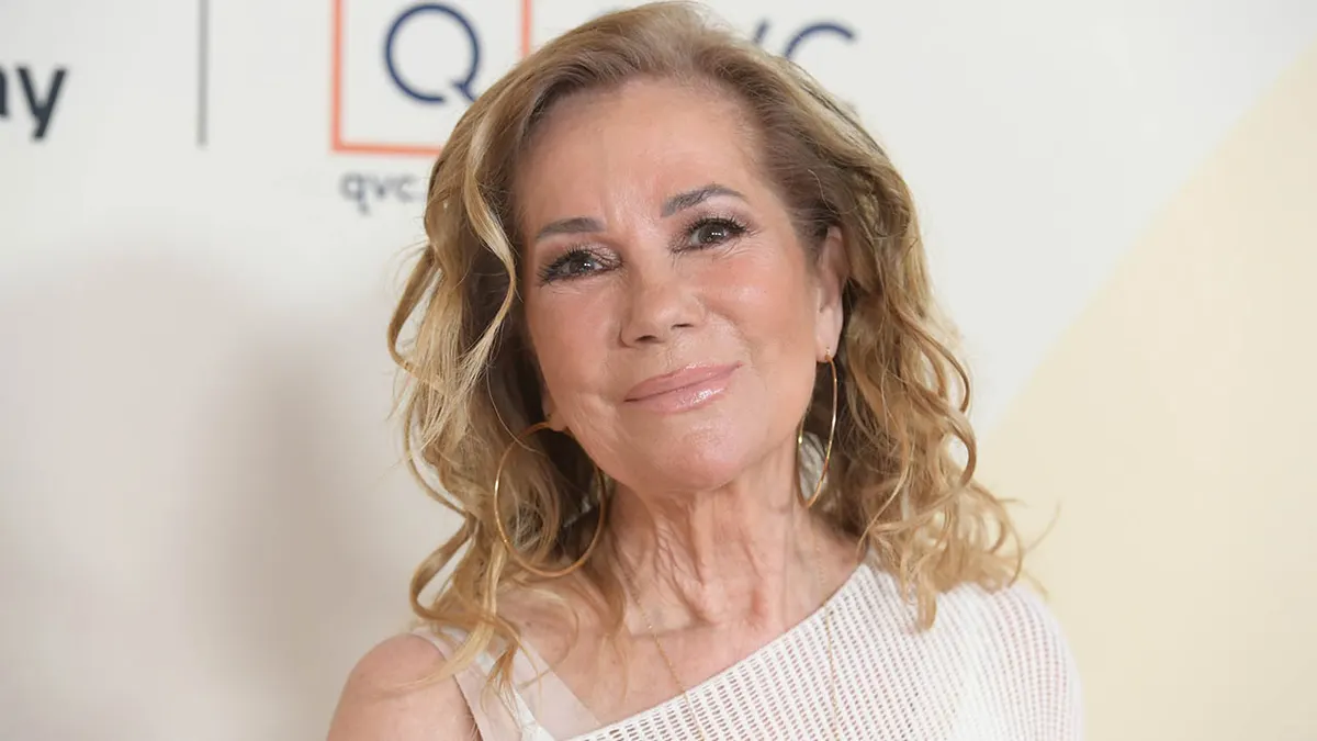 Kathy Lee Gifford standing at QVC Q50 Age Of Possibility launch event in Santa Monica California