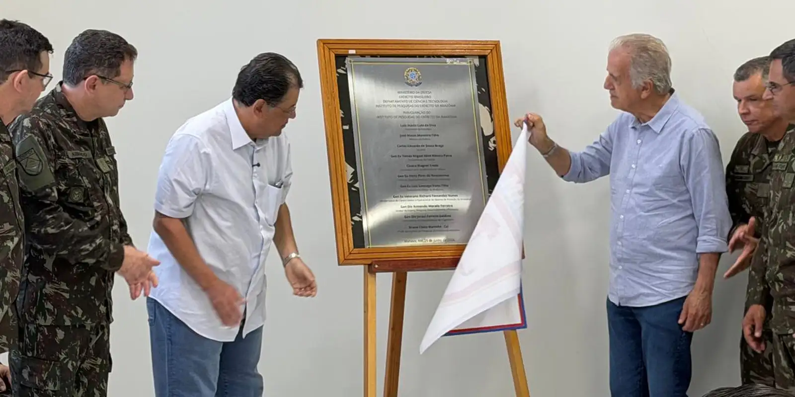 Instituto de Pesquisas do Exército na Amazônia é inaugurado em Manaus
