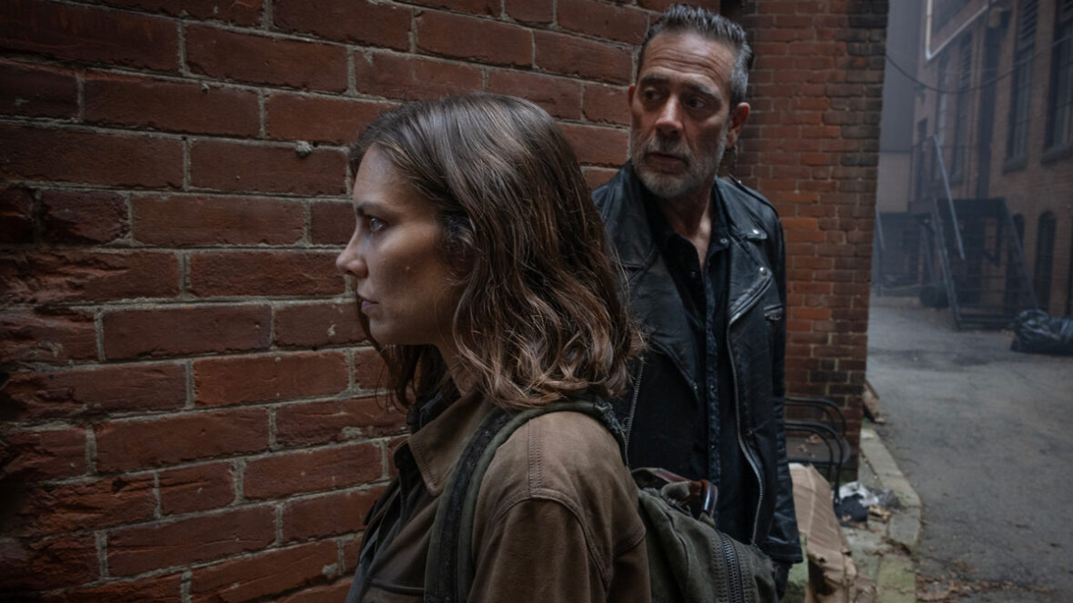 Walking-dead-dead-city-season-3-feat Lauren Cohan e Jeffrey Dean Morgan em foto da 3ª temporada de The Walking Dead: Dead City