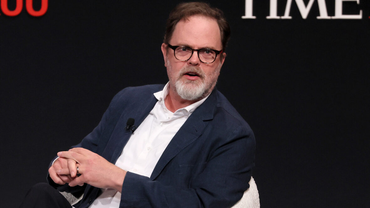 escritório de Rainn-Wilson Rainn Wilson fala no palco durante o 2025 TIME100 Summit