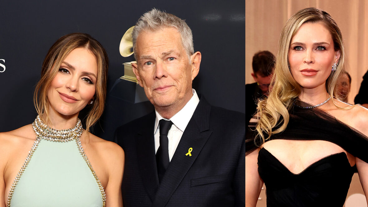 Katharine McPhee e David Foster no tapete vermelho, Sara Foster no tapete vermelho