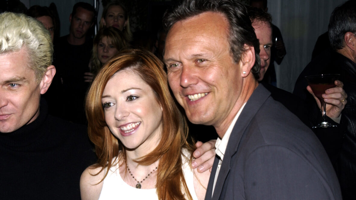 Anthony-Head-Alyson-Hanigan James Marsters, Alyson Hannigan, Anthony Stewart Head comparecem ao