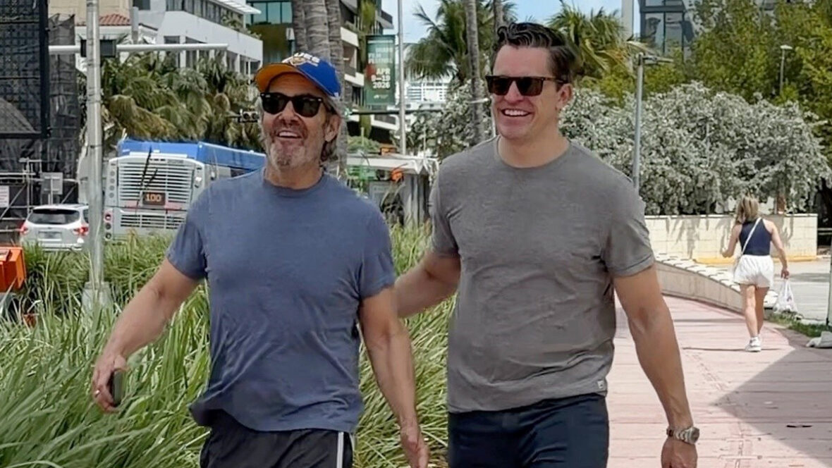 Andy Cohen e Kevin Sobieski em Miami