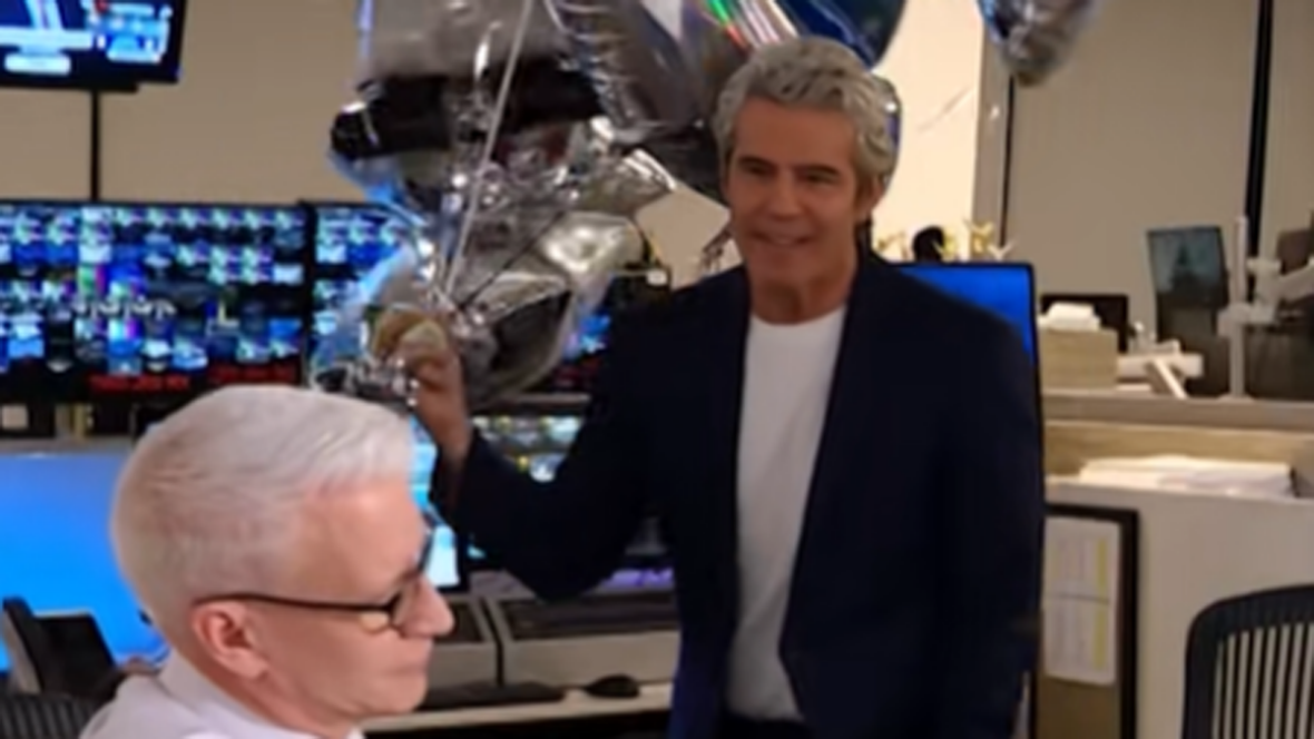 Anderson Cooper Andy Cohen CNN