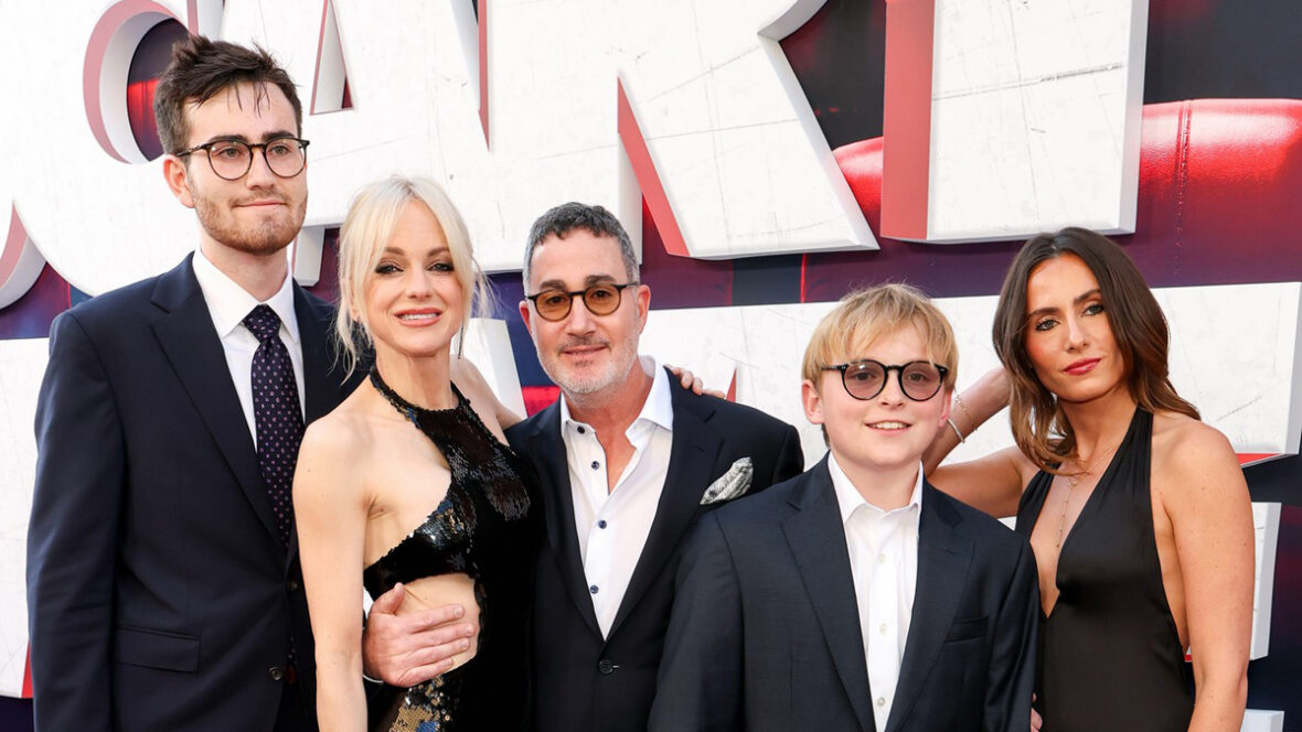 Anna Faris e família em Scary Movie