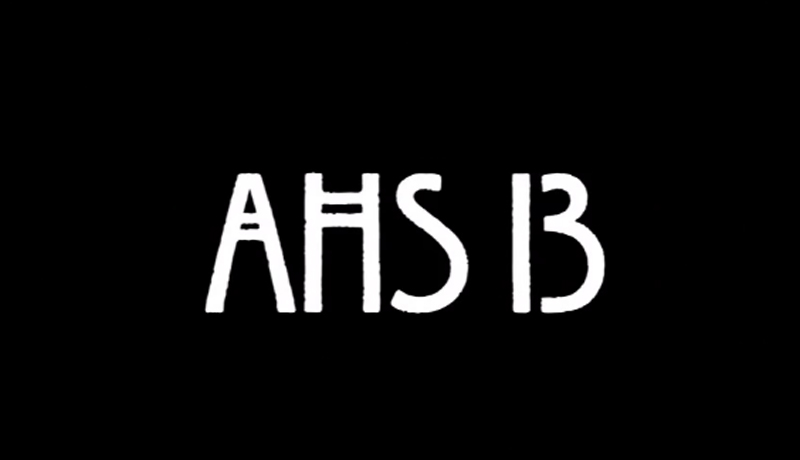 Logotipo da história de terror americana