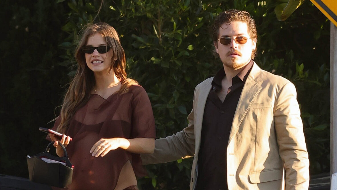 Barbara Palvin e Dylan Sprouse saem para festa em Malibu
