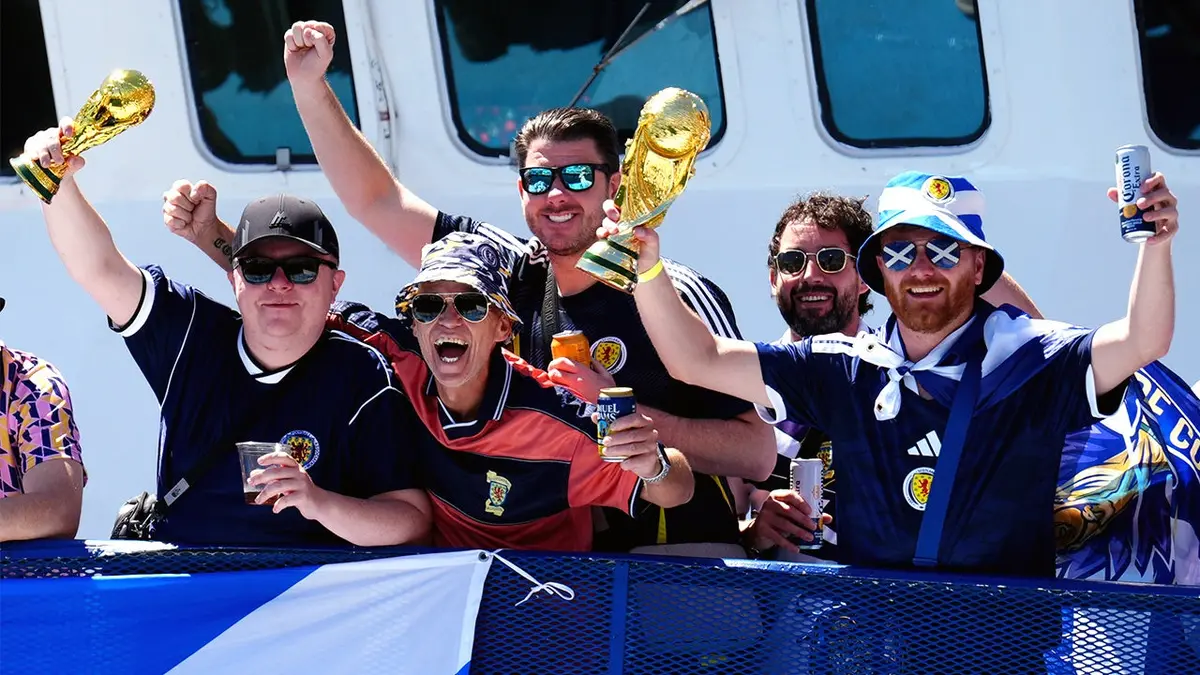 Scotland fans