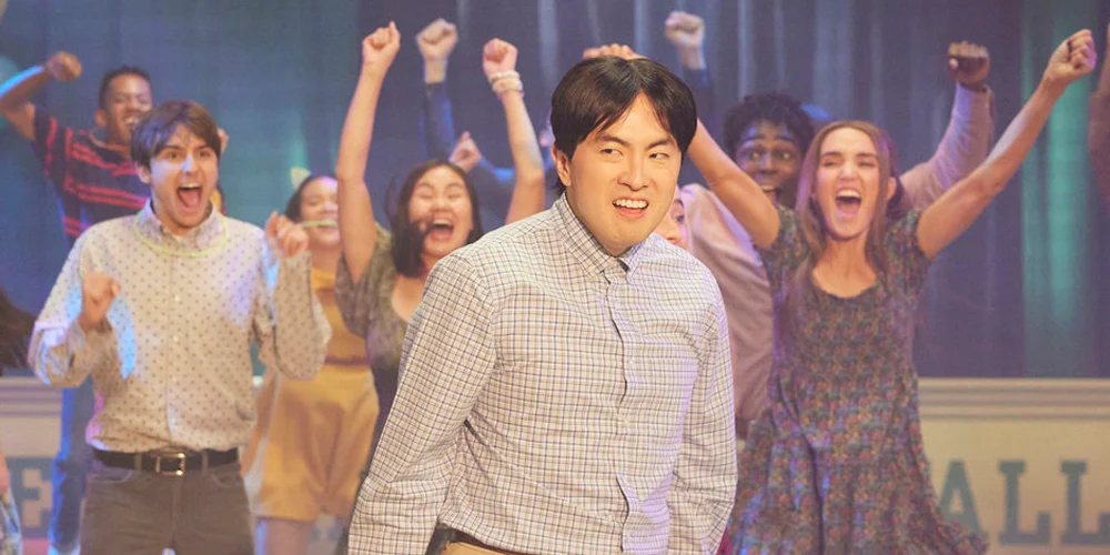 Bowen Yang em um esboço do SNL