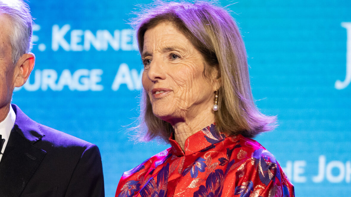 Caroline Kennedy em evento de palestra