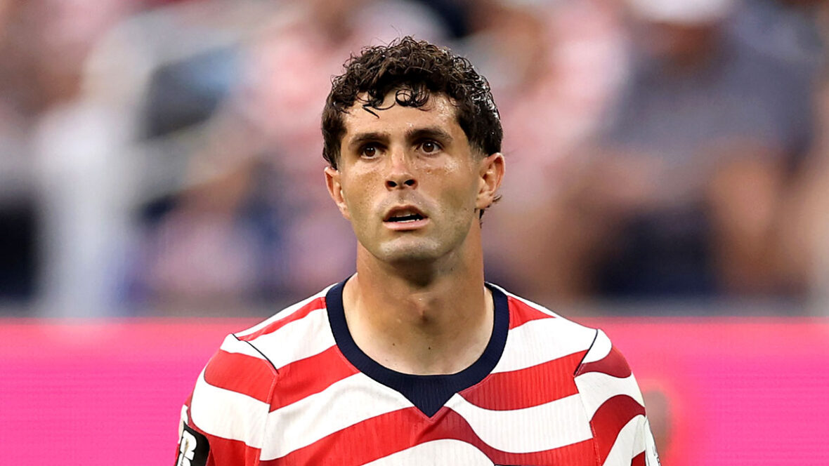 história de namoro cristão-pulisic Christian Pulisic no campo de futebol